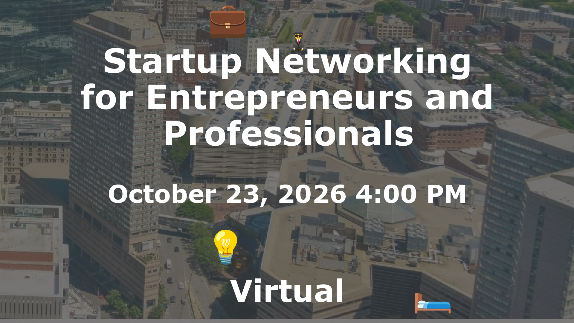 Startup Networking for Entrepreneurs and Professionals event image